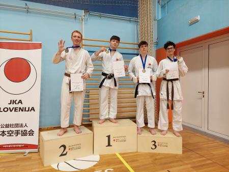 Nail Kostić 3. mesto v borbah med starejšimi kadeti